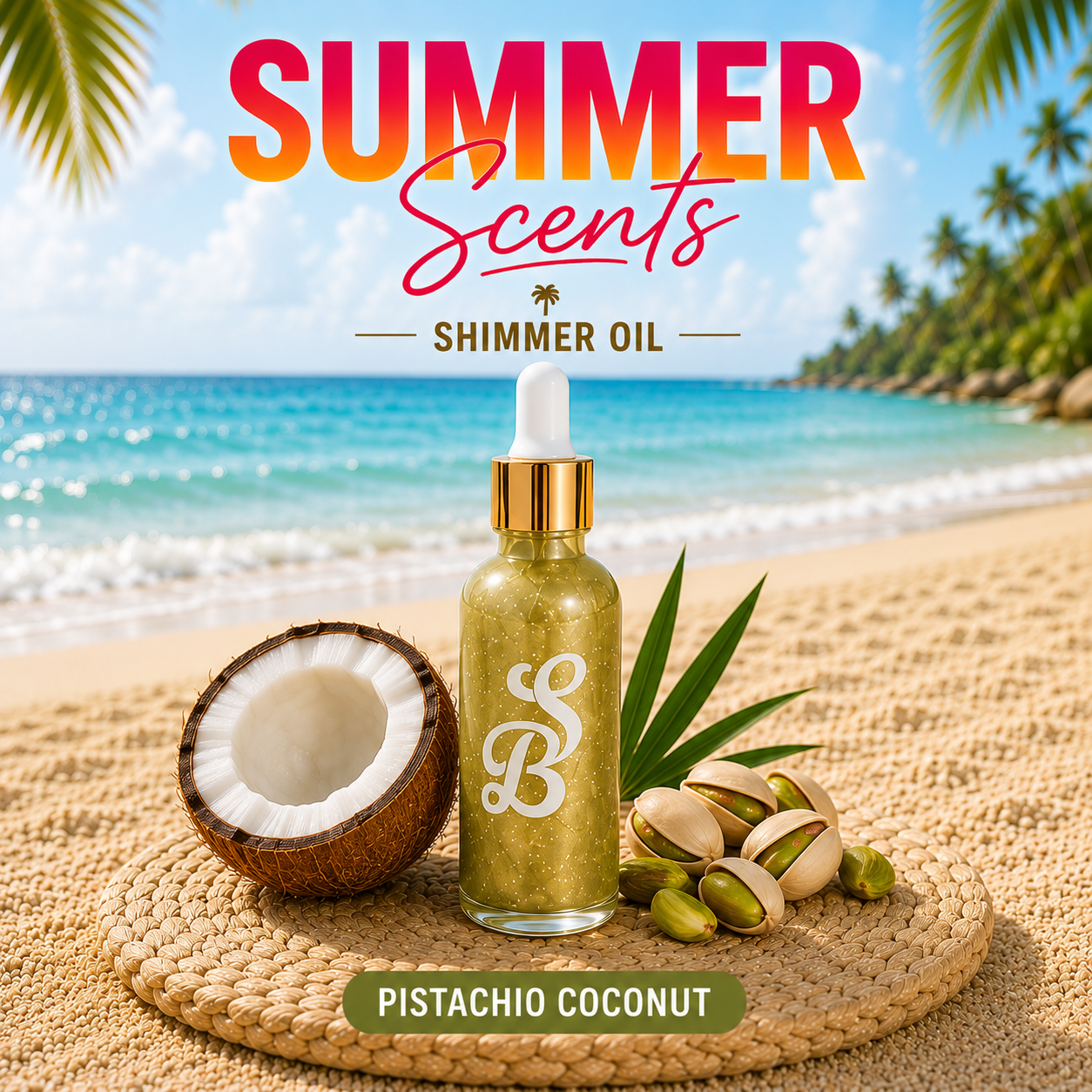 Summer Scents Shimmer Oils