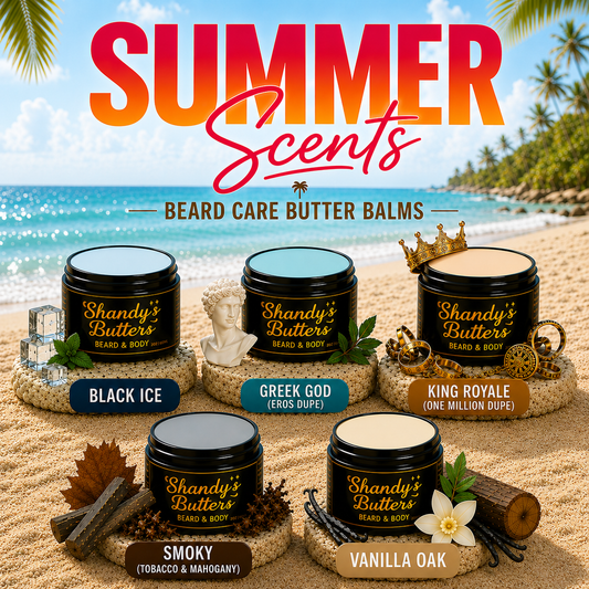 Summer Scents Beard Butter Balms