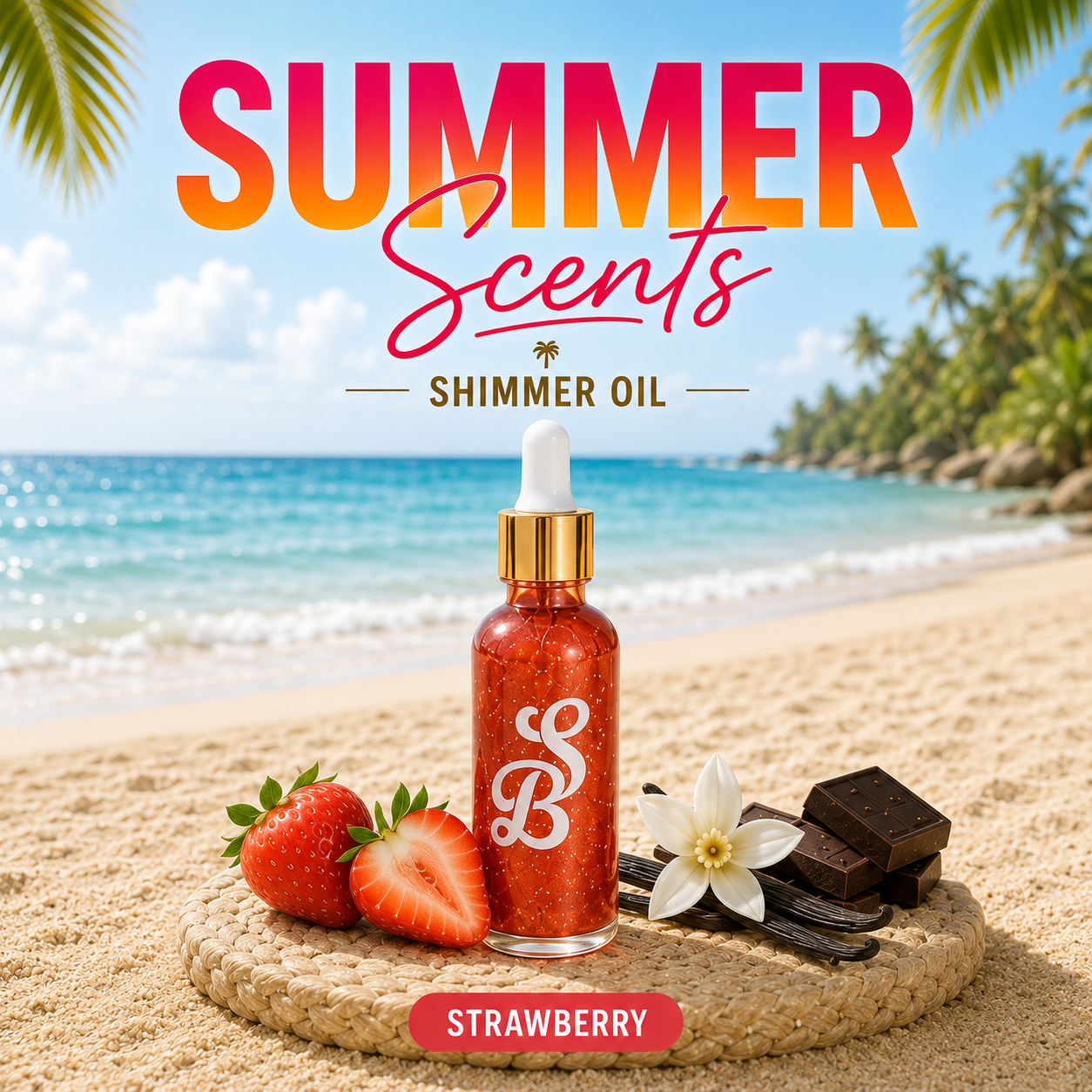 Summer Scents Shimmer Oils