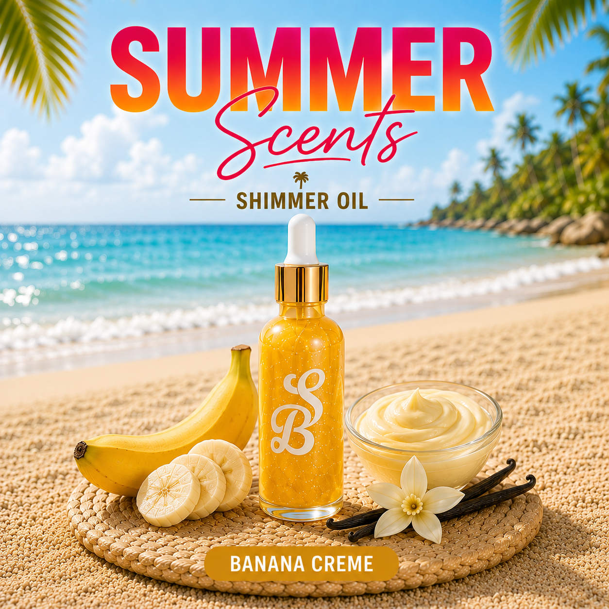 Summer Scents Shimmer Oils
