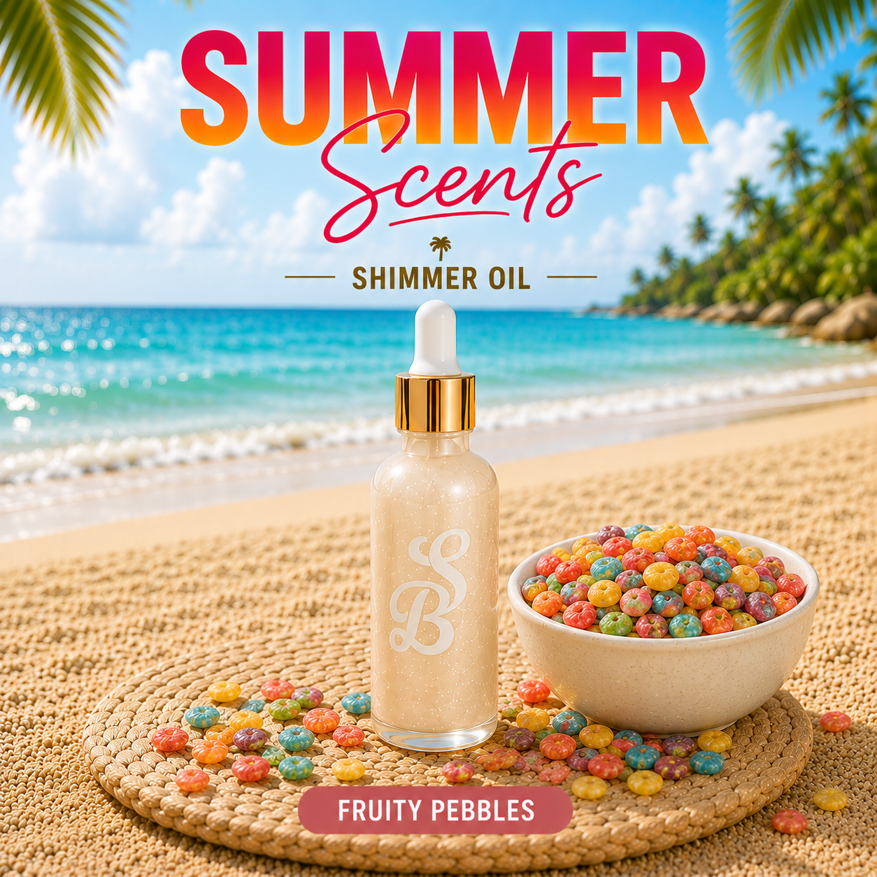 Summer Scents Shimmer Oils