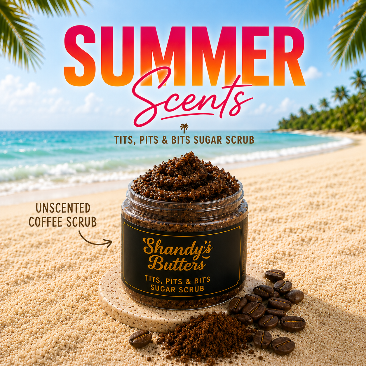 Summer Scents Tits, Pits, and Bits Body Scrubs