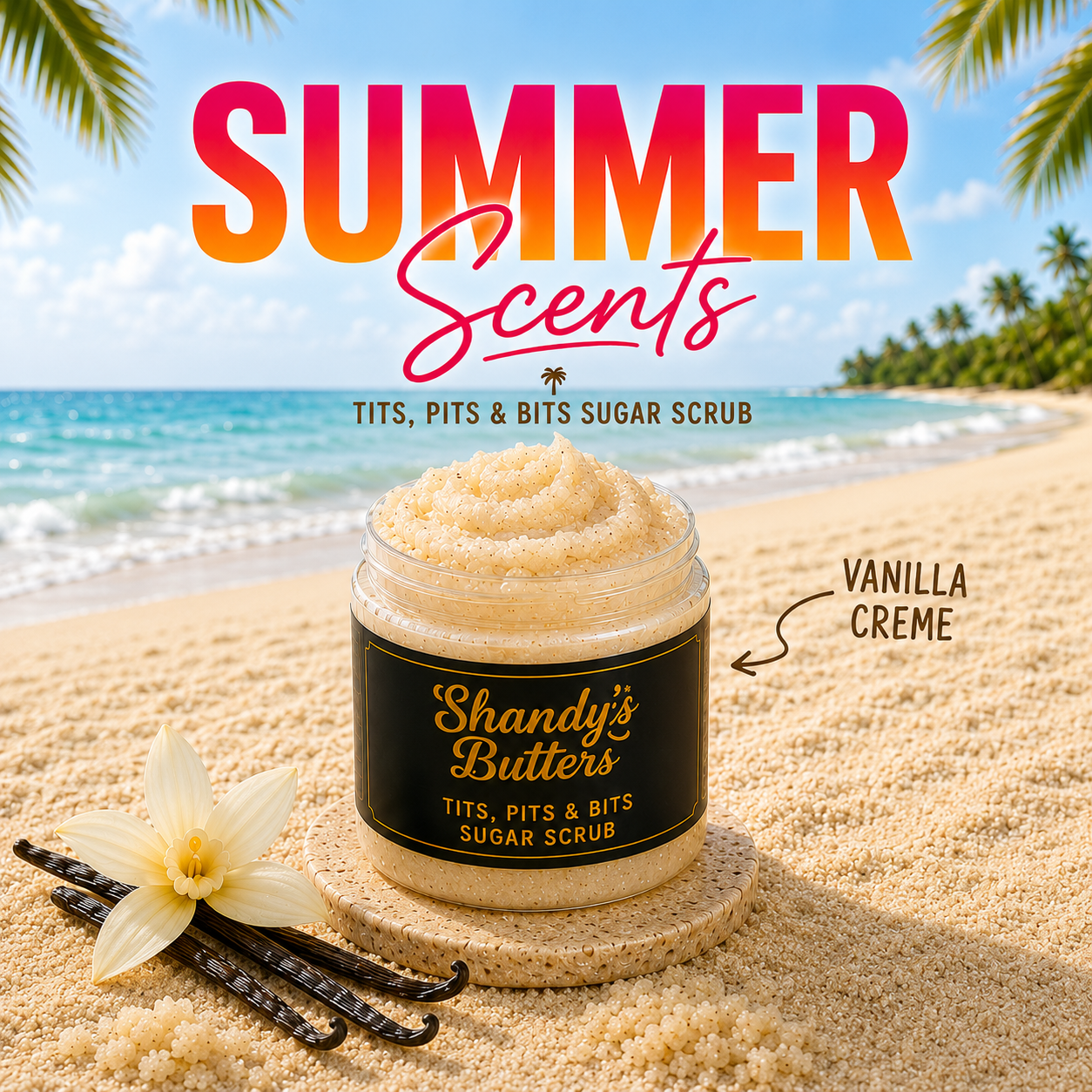 Summer Scents Tits, Pits, and Bits Body Scrubs