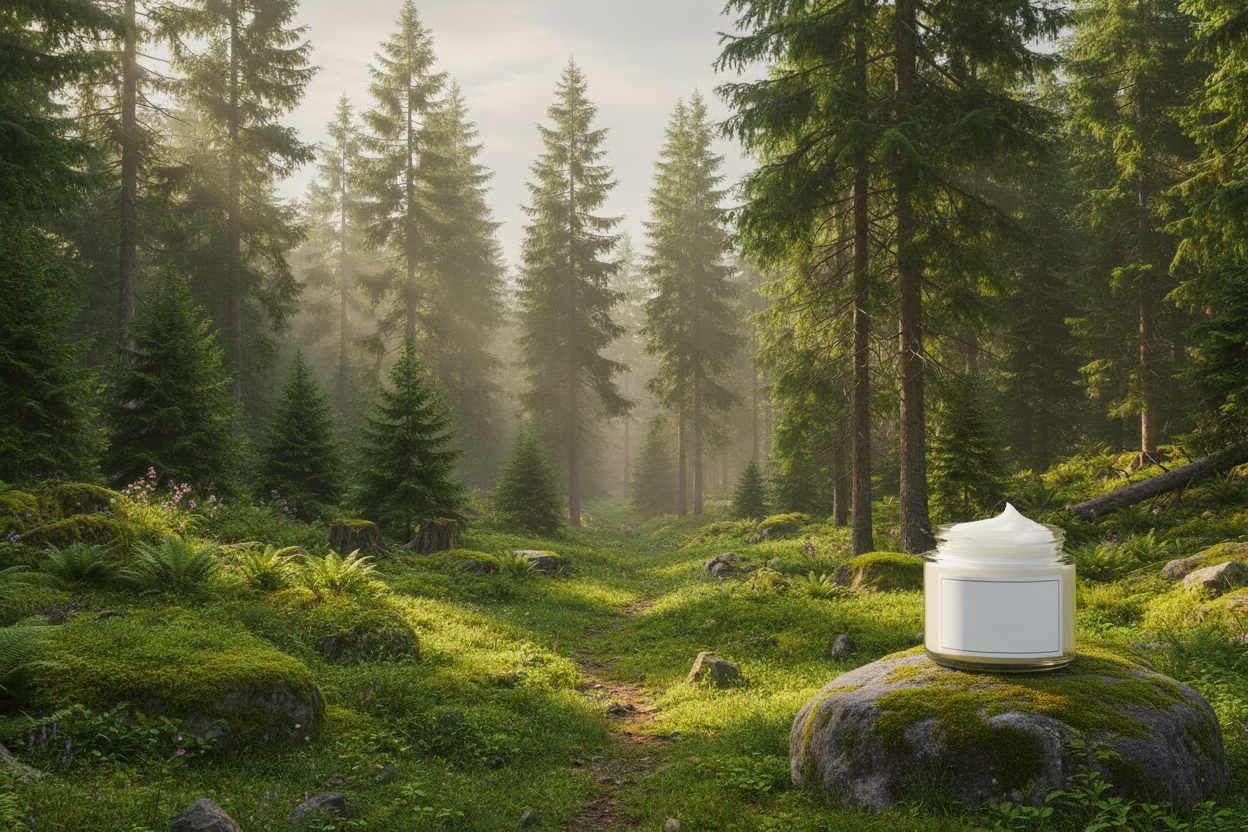 add white body butter to the front