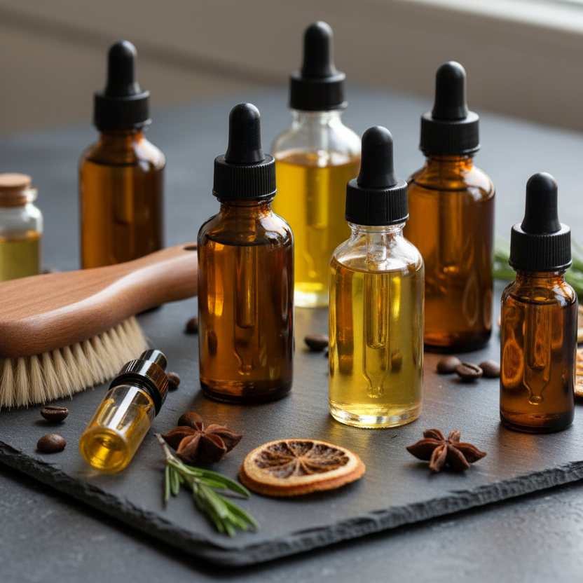 beard oils without a label 